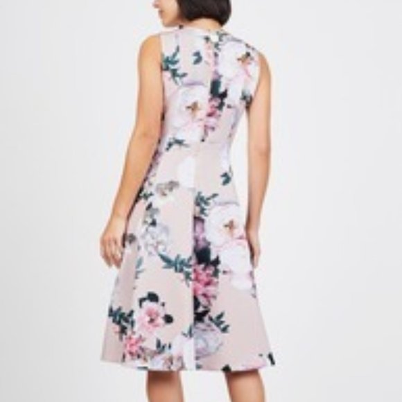 Calvin Klein Floral Midi Dress - Picture 2 of 3